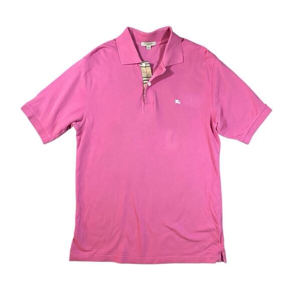 Burberry London 1/2 Button Pink Polo - S - Picture 1 of 5